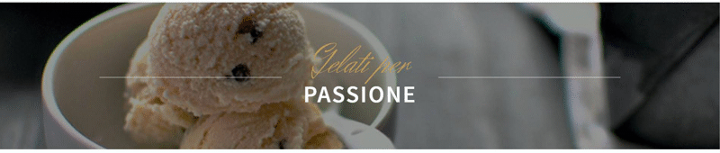 gelati per passione